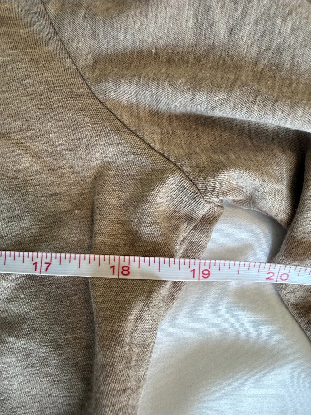 J. Crew women’s Long-Sleeve Taupe Turtleneck XL  NWOT